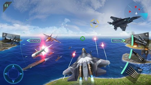 Sky Fighters 3D APK screenshot 1 Sky Fighters 3D APK screenshot 1