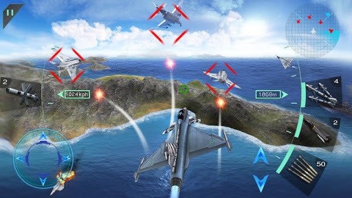 Sky Fighters 3D APK screenshot 1 Sky Fighters 3D APK screenshot 1