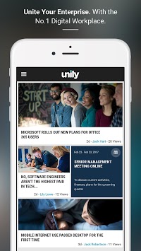 Unily APK screenshot 1