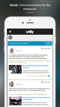 Unily APK screenshot 1
