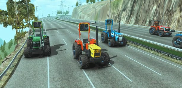 Indian Tractor Simulator Game APK screenshot 1