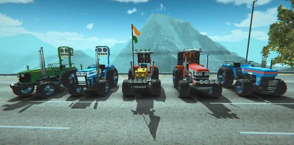 Indian Tractor Simulator Game APK screenshot 1