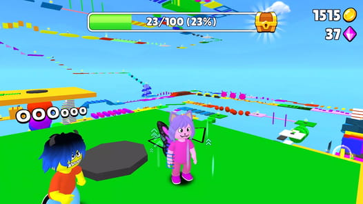 Obby Parkour APK screenshot 1