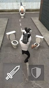 Toilet Fight APK screenshot 1