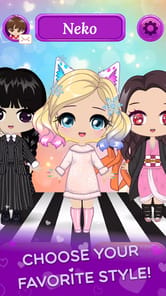 Chibi Dress Up Beauty Salon APK screenshot 1