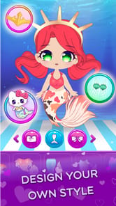 Chibi Dress Up Beauty Salon APK screenshot 1