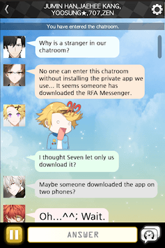 Mystic Messenger APK screenshot 1 Mystic Messenger APK screenshot 1