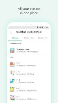Classting APK screenshot 1 Classting APK screenshot 1