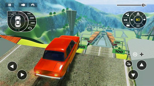 Beam Ramp: Crash Car Simulator APK screenshot 1