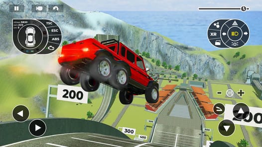 Beam Ramp: Crash Car Simulator APK screenshot 1