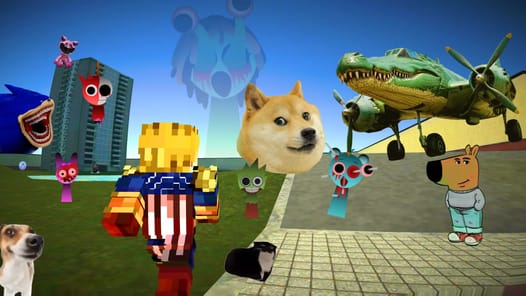 Nextbots backroom Meme Hunters APK screenshot 1