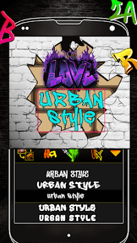 Graffiti Logo Maker App APK screenshot 1
