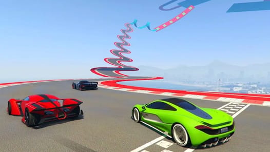 Mega Ramp Car Offline Games APK screenshot 1