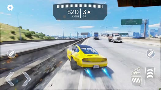Highway Car Crash Simulator APK screenshot 1 Highway Car Crash Simulator APK screenshot 1
