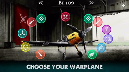 Warplanes Inc WW2 Plane & War APK screenshot 1
