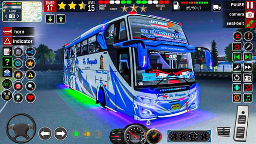 City Bus Game Highway US Bus APK screenshot 1