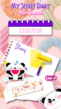My Secret Diary with Password APK screenshot 1