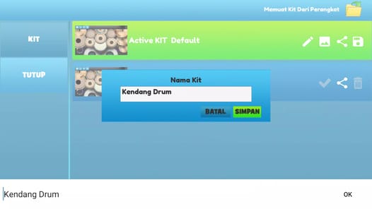 Real Drum Kendang Kit APK screenshot 1
