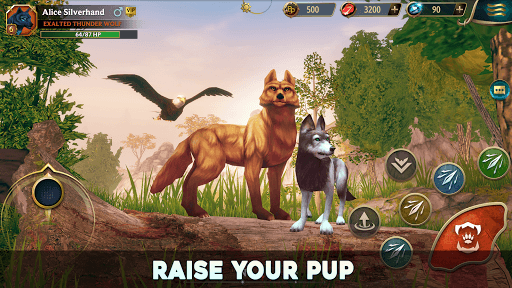 Wolf Tales - Online Wild Animal Sim APK screenshot 1
