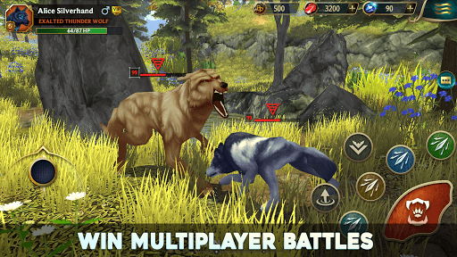 Wolf Tales - Online Wild Animal Sim APK screenshot 1