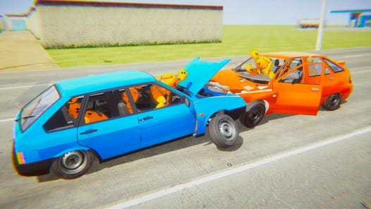 VAZ Crash Test Simulator 2 APK screenshot 1