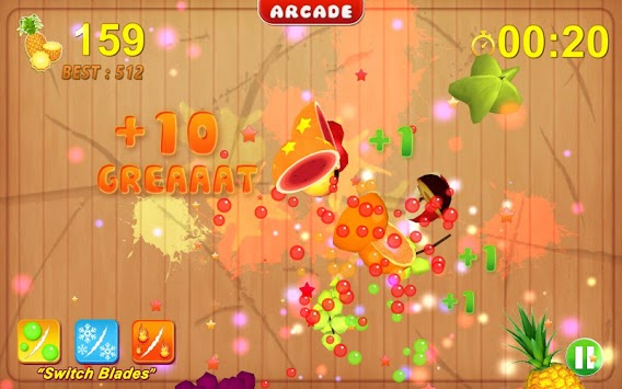 Fruit Cut Game APK screenshot 1 Fruit Cut Game APK screenshot 1