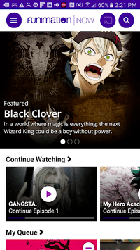 FunimationNow APK screenshot 1 FunimationNow APK screenshot 1
