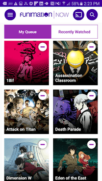FunimationNow APK screenshot 1 FunimationNow APK screenshot 1