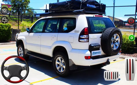 US Prado Car Games 3d Parking APK screenshot 1