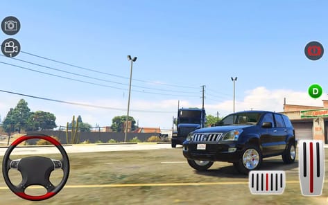 US Prado Car Games 3d Parking APK screenshot 1