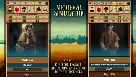 Medieval simulator APK screenshot 1