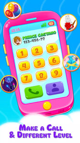 Cute Princess Toy Phone Game APK screenshot 1
