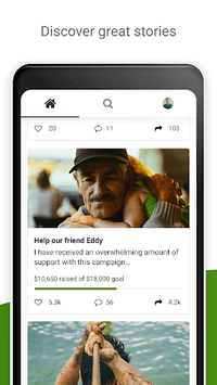 GoFundMe APK screenshot 1 GoFundMe APK screenshot 1