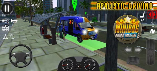 Minibus Simulator APK screenshot 1