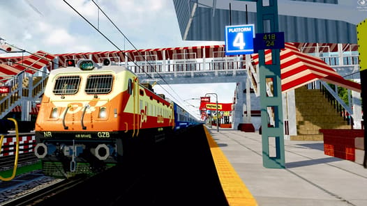 Railway Simulator India APK screenshot 1