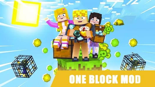 One Block for Minecraft Maps APK screenshot 1