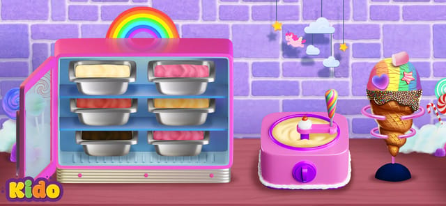 Ice Cream Making Game For Kids APK screenshot 1 Ice Cream Making Game For Kids APK screenshot 1