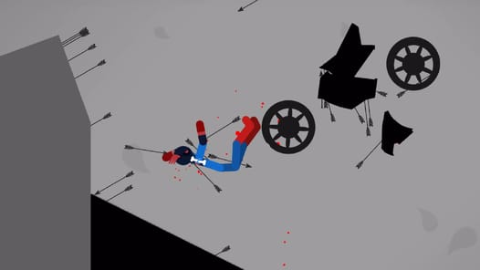 Fly Stickman Dismounting APK screenshot 1