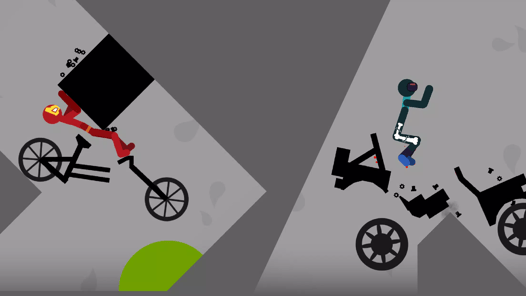 Fly Stickman Dismounting APK screenshot 1