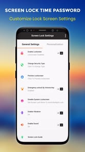 Live Time Password Lock Screen APK screenshot 1