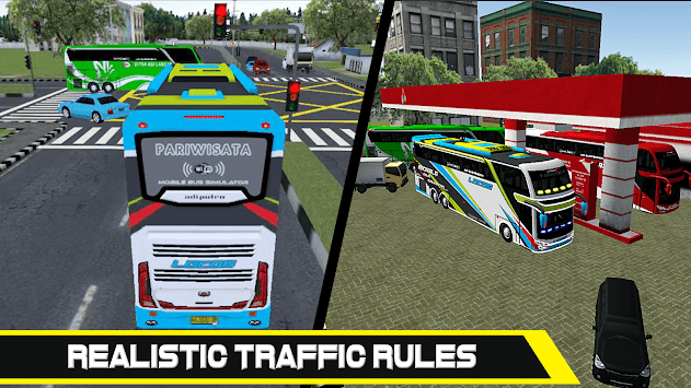 Mobile Bus Simulator APK screenshot 1 Mobile Bus Simulator APK screenshot 1