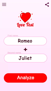 Love Test - Compatibility Test APK screenshot 1
