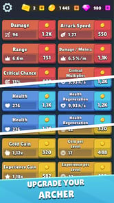 Idle Archer Tower Defense RPG APK screenshot 1