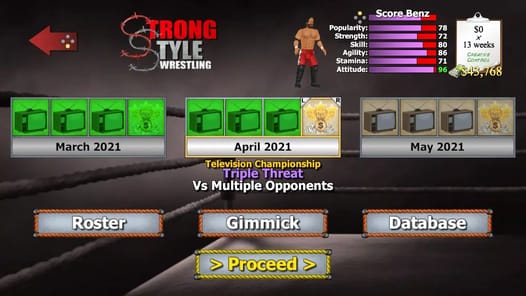 Wrestling Empire APK screenshot 1