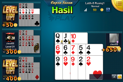 Mango Capsa Susun APK screenshot 1 Mango Capsa Susun APK screenshot 1