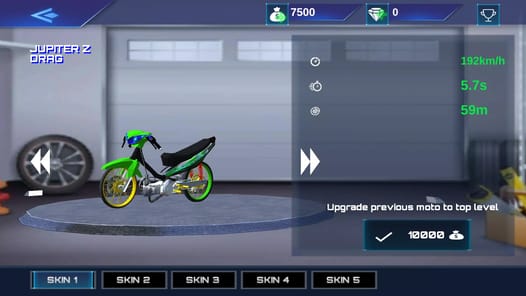 Real Drag Bike Racing APK screenshot 1