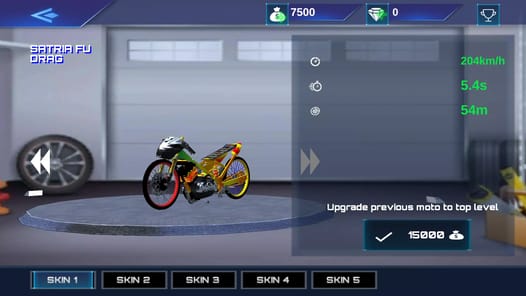 Real Drag Bike Racing APK screenshot 1
