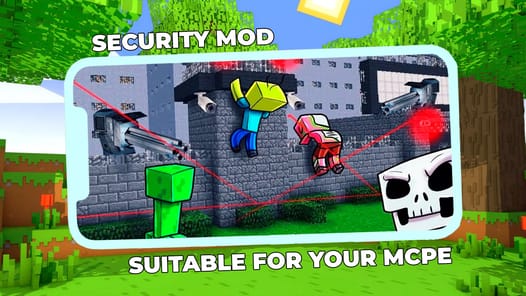 Security Craft Mod Minecraft APK screenshot 1