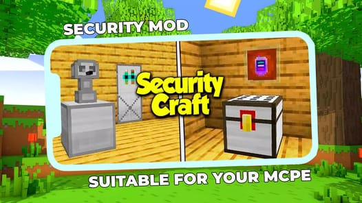 Security Craft Mod Minecraft APK screenshot 1