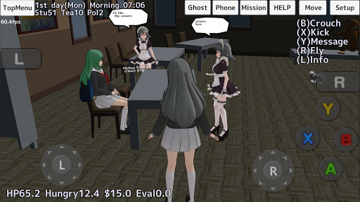 School Girls Simulator APK screenshot 1 School Girls Simulator APK screenshot 1